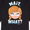 Boys' - Disney - Wait What Anna Long Sleeve Graphic T-Shirt - 2 of 4