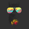 Men's Design By Humans Cat Breeze By Artemple T-Shirt - 2 of 4