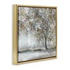 Stupell Industries Woodland Nature Tree Painting Floating Frame Canvas Art - 2 of 4