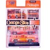 1976 GMC Sierra Grande 15 Pickup Truck Orange and white with Orange Interior Limited Ed 1/64 Diecast Model Car by M2 Machines - 3 of 3