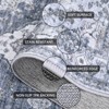 Area Rugs for Living Room - Machine Washable, Non-Slip, Stain Resistant, Soft Boho Vintage, Low Pile Thin Carpet - 3 of 4