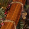 Haute Décor 6pk 16" Decorative Twist Tie Gold - 3 of 3