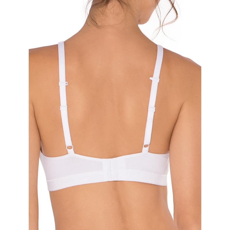 Fruit of the Loom Women's Wirefree Cotton Bralette 2-Pack, 5 of 5