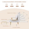 Maliang 3-in-1 Folding Sofa Bed, 5-Position Adjustable Backrest with Pillow, Space-Saving Sleeper for Living Room, Bedroom & Office - 4 of 4