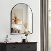30''x40'' Arched Bathroom Mirror,Modern Arched Wall Mirror with Metal Framed for Wall - The Pop Home - 2 of 4