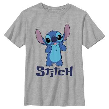 Boy's Lilo & Stitch Phases Of Stitch T-shirt - White - X Small : Target