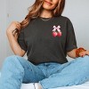 Simply Sage Market Coquette Strawberry Watercolor Garment Dyed Tee - 3 of 4