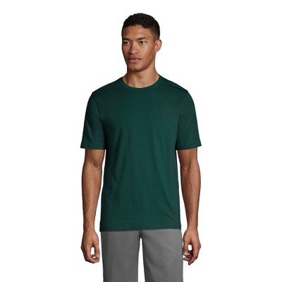 Lands' End School Uniform Men's Short Sleeve Essential T-shirt