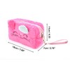 Unique Bargains Women's Portable Cartoon Cat Makeup Bag 1 Pc - 2 of 3