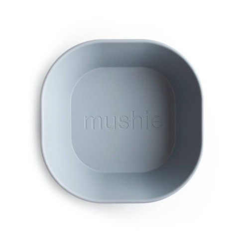 Mushie Square Dinner Bowl - Blush - 2ct