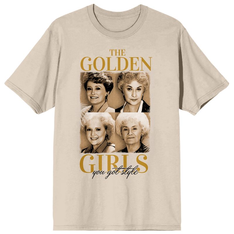 The Golden Girls You Got Style Crew Neck Short Sleeve Tofu Women's T-shirt, 1 of 3