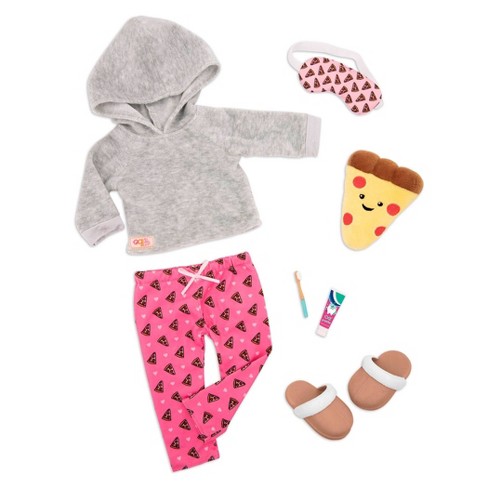 Our Generation Pajama Outfit For 18 Dolls - Pizza Party Dreams : Target