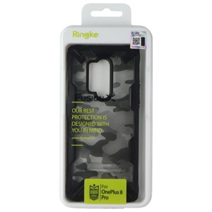 Ringke Fusion X Series Case for OnePlus 8 Pro - Black Camo - 1 of 1