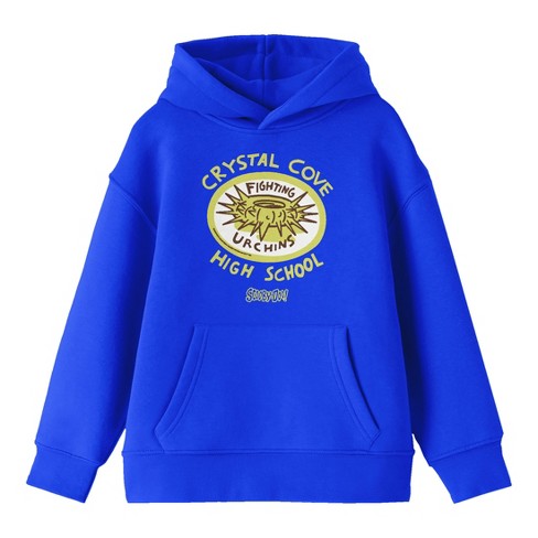 Ladies Lightweight French Terry Pullover Hoodie - Royal Blue - (Includes  School Logo)