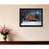 HomeRoots Night Before Christmas Black Framed Wall Art - 2 of 4