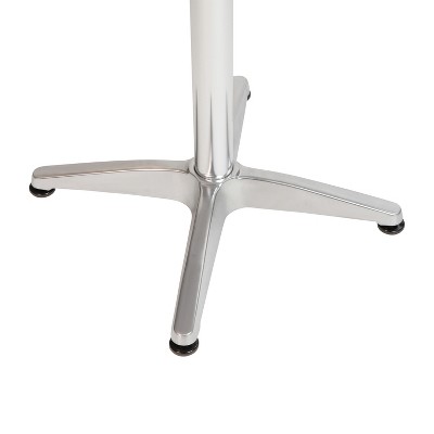 Flash Furniture 23.5" Round Silver Stainless Steel Bar Height Table