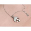 Anna-Kaci Crystal Rhinestones Skull Pendant Necklace for Halloween & Punk Rock - 3 of 4