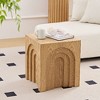 Lyngins Modern 15.74" Square Side Table, Multi-Functional End Table for Living Room, Bedroom Nightstand, Compact Small Coffee Table for Small Spaces - 2 of 4