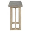 PAGED Console Table with Pine Veneer, Unique Triple Rectangle Design Entryway Table with Thick Pine Wood Legs for Living Room, Entrance - 4 of 4