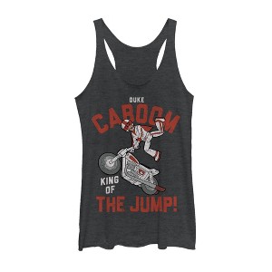 Women's Toy Story Caboom Jump King Racerback Tank Top - 1 of 3