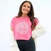 Simply Sage Market Women's Dahlia Short Sleeve Garment Dyed Tee - 2 of 4