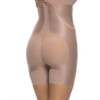 Uplifted Satin & Mesh Body-Mapped High-Waist Shaper Short - 3 of 3