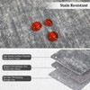 Runner Rug for Bedside Machine Washable Non-Slip Low Pile Accent Carpet Modern Abstract Rug No-Shedding Hallway Indoor Carpet - 3 of 4