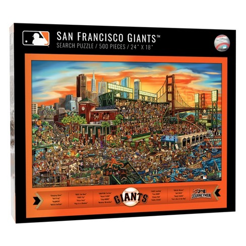 MLB San Francisco Giants 500pc Find Joe Journeyman Puzzle