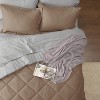 Bedsure Comforter Set - 7 Pieces Reversible Bed Set for All Seasons, Bed in a Bag with Down Alternative Comforter, Sheets, Pillowcases & Shams - 4 of 4