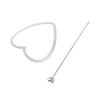 Unique Bargains Women's Semicircle Hair Chopstick 1 Pc - 4 of 4