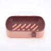 Unique Bargains Wall Mounted Soap Dish 5.04"x3.66"x1.18" 1 Pc - 3 of 4