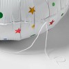 Round Happy Birthday Foil Balloon White - Spritz™ - 3 of 4