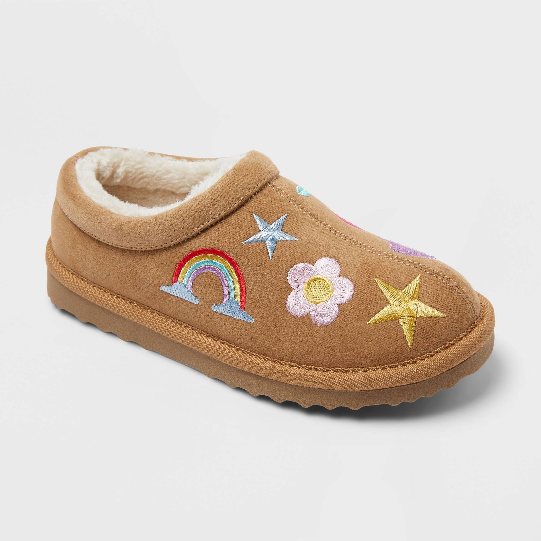 Kids' Nola Clog Slipper - Cat & Jack™ Chestnut