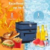 Tirrinia Adults Kids 17L Insulated Lunch Bag, Leak-Proof Reusable Lunch Cooler Totes with Dual-Compartment, Lunch Box for Work, Picnic, School - 3 of 4