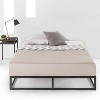 10" Modernista Metal Platform Bed Frame Black - Mellow - image 2 of 4