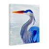 Stupell Industries Blue Heron Coastal Portrait Canvas Art - 2 of 4