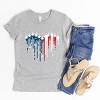 The Juniper Shop Patriotic Plane Heart Youth Short Sleeve Tee - 4 of 4