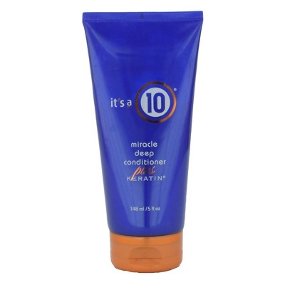 It's a 10 Miracle Plus Keratin Deep Conditioner - 5 fl oz