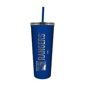 NHL New York Rangers 24oz Skinny Tumbler with Straw - 1 of 4