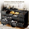 8-Drawer Dresser with LED, Power Outlet & TV Stand Function, Modern Storage Cabinet - 3 of 4