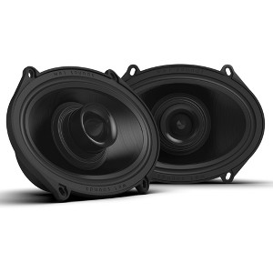 Wet Sounds ZERO Series - ZERO-57-XZ-B Black 5x7" Neodymium Powersport & Marine Speakers w/ Horn-Loaded Titanium Tweeters, Pair, No Grills - 1 of 4