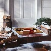 Kate Aurora Festive Christmas Wonderland Santa Reindeer Bristled Indoor & Outdoor Holiday Welcome Mat - 18"x30" - 3 of 4