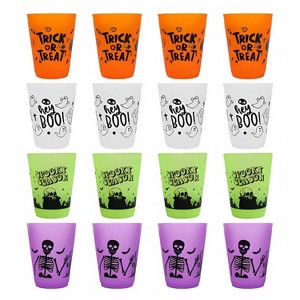 Kitcheniva Reusable Plastic Halloween Party Cups 16 Pcs - 1 of 4