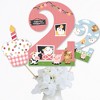 Big Dot of Happiness 2nd Birthday Girl Farm Animals - Pink Barnyard Second Birthday Party Centerpiece Sticks - Table Toppers - Set of 15 - 3 of 4