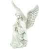 Northlight 13" Kneeling Praying Angel Religious Outdoor Patio Garden Statue - Gray - 4 of 4