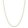 Black Bow Jewelry 1.5mm, 14k Yellow Gold, Solid Box Chain Necklace - 2 of 4