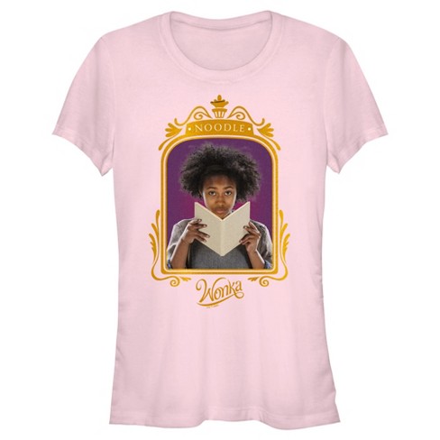 Junior's Womens Wonka Noodle Portrait T-shirt : Target