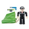 Roblox Action Collection Jailbreak Secret Agent Figure Pack Includes Exclusive Virtual Item Target - jailbreak roblox target