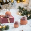 Whisen D3" Christmas Ball Ornaments, Glass Decorative Hanging Ball Christmas Tree Ornaments, Set of 12 - 4 of 4