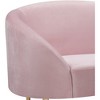 Meridian Furniture,Ritz Velvet Chair - 3 of 4
